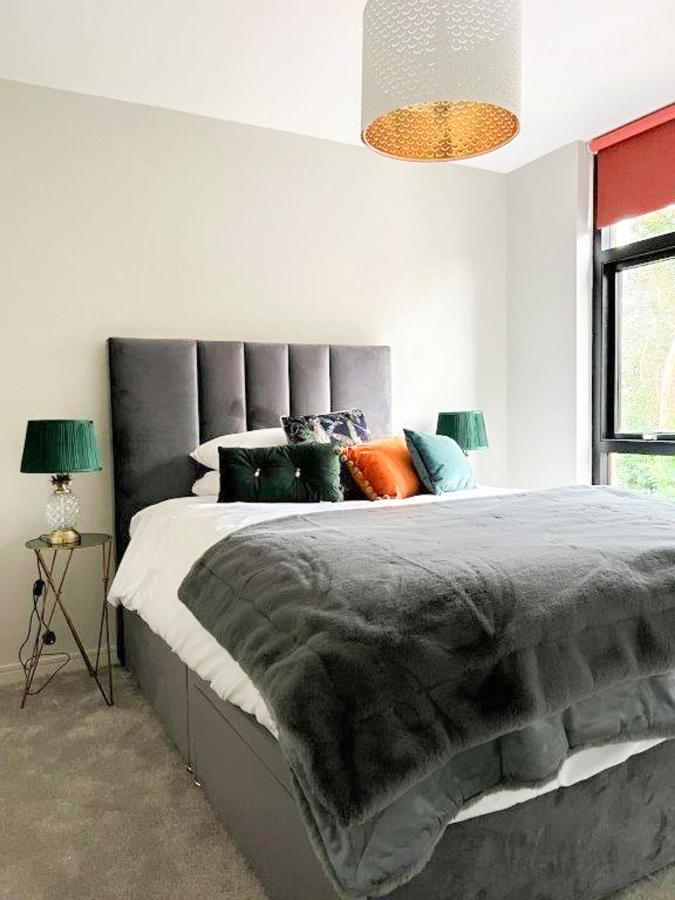 Modern Luxurious Apartment W/ Patio Balcony & View Jordanstown Buitenkant foto